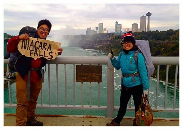 hitchhiking niagra america